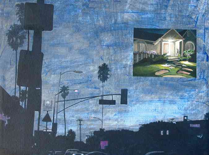 Blue Boulevard - Art by Michael Knight