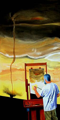 Easel - Art by Michael Knight